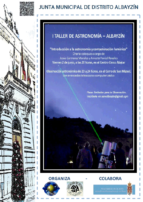 ©Ayto.Granada: Enredate: Taller de Astronoma. 